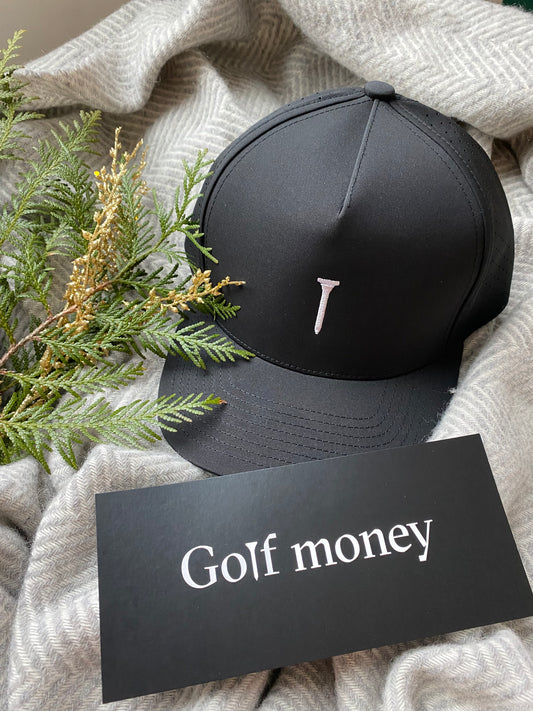 Gift card + Tee Time Snapback (black)